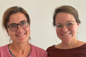 Karola Krell Zbinden und Maren Langhorst.